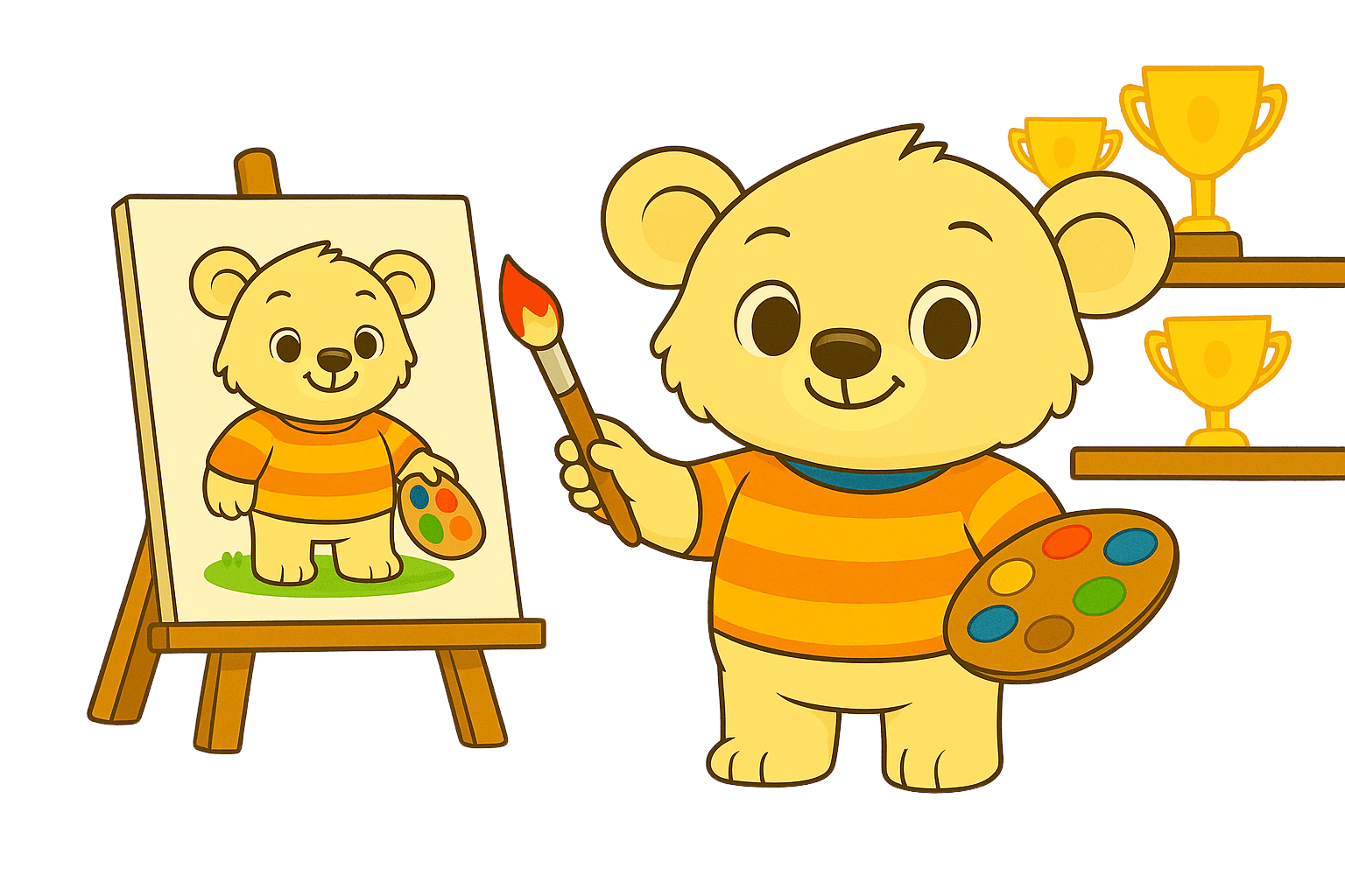 JackBoo mostrando exemplos de livros do campeonato